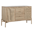 Home ESPRIT Credenza Home ESPRIT Rattan Abete 136 x 38 x 80 cm