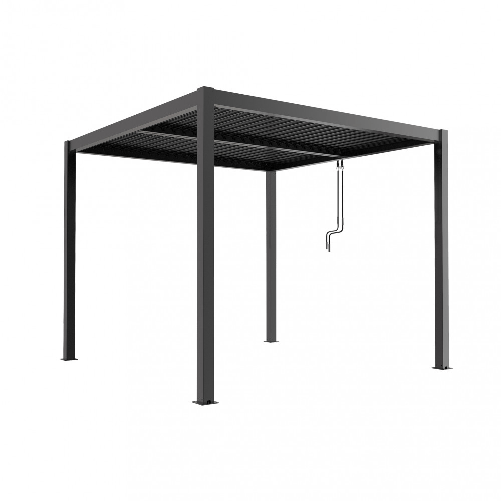 MILANI HOME NIMBUS - pergola bioclimatica in alluminio 4x4