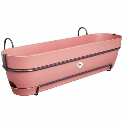 Elho Vaso rettangolare da Balcone Elho 70 cm Rosa Plastica Elho Vaso rettangolare da Balcone Elho 70 cm Rosa Plastica