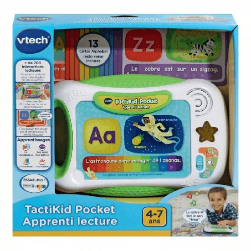 Vtech Tablet Interattivo per Bambini Vtech Tactikid Pocket Apprenti Lecture (FR)