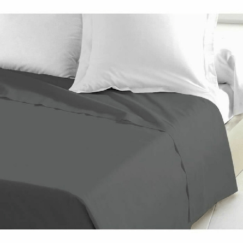 Lovely Home Set di Lenzuola Lovely Home Grigio Letto matrimoniale 240 x 300 cm