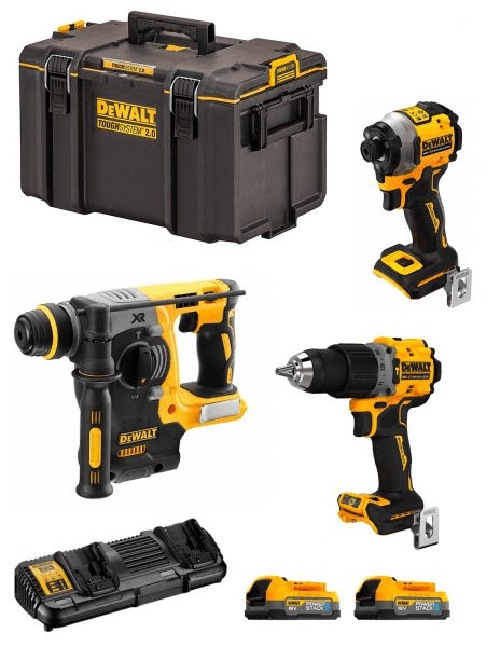 Dewalt kit dwk308ps (dch273 + dcf850 + dcd805 + 2.. 8435587925842