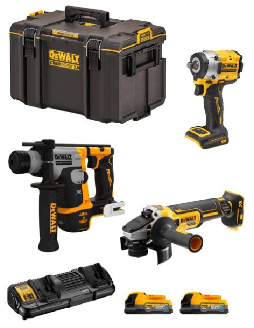 Dewalt kit dwk307ps (dch172 + dcf921 + dcg405 + 2.. 8435587925835