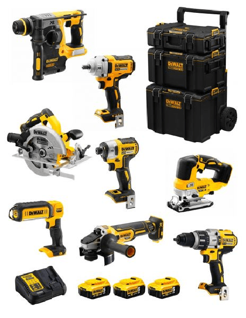 Dewalt kit dwk801 (dcd996 + dch273 + dcg405 +.. 8435587917045