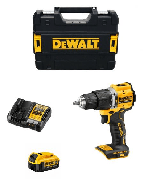 Dewalt trapano a percussione dcd100ym1t (1 x 4,0.. 8435587928072