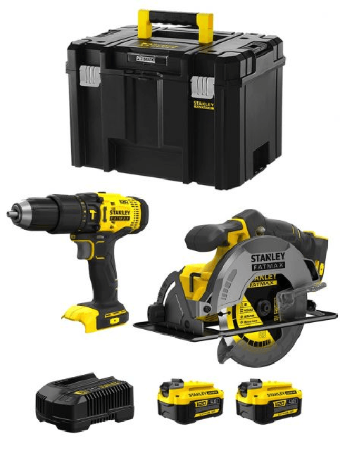 Stanley fatmax v20 stanley fatmax kit svk211 (sfmcd711 + sfmcs500 +.. 8435587919407