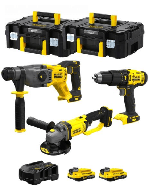 Stanley fatmax v20 stanley fatmax kit svk300 (sfmch900 + sfmcg400 +.. 8435587919452