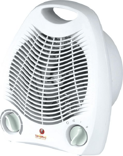 Teporus hl9733 caldobagno termoventilatore 1000/2000 w con termostato ambiente