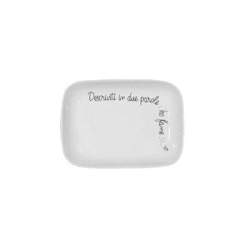 PIATTO RETTANGOLARE 30x22cm Gli Onesti