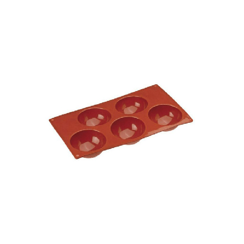 STAMPO SEMISFERE 5 CAVITA' 8x4h SILICONE