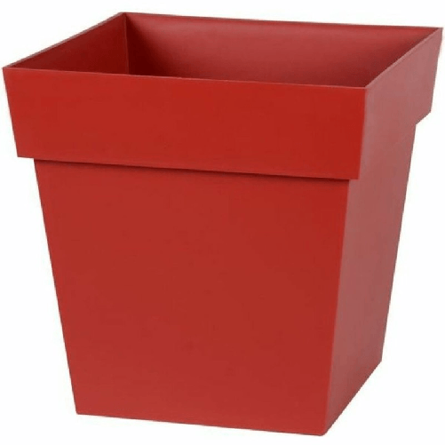 EDA Vaso EDA Rosso Quadrato 32 x 32 x 32 cm