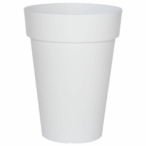 Riviera Vaso Riviera Bianco Plastica Quadrato 40 cm Riviera Vaso Riviera Bianco Plastica Quadrato Ø 40 cm