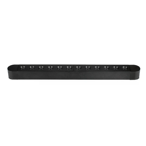 V-TAC Faretto LED Lineare da Binario Magnetico Slim 12W Colore Nero 6400K