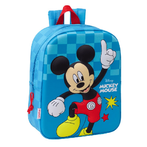 Mickey Mouse Clubhouse Zaino per Bambini Mickey Mouse Clubhouse Azzurro 22 x 27 x 10 cm 3D