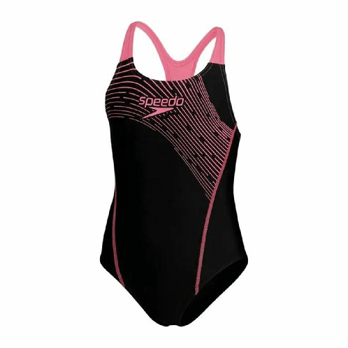 Speedo Costume da Bagno Bambina Speedo Medalist Nero