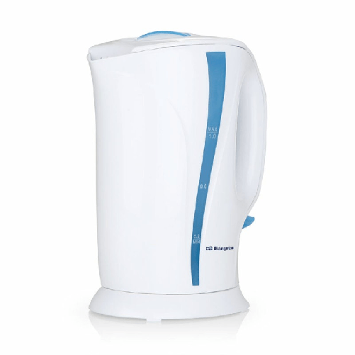 Orbegozo KT-5002 bollitore elettrico 1 L 1650 W Blu, Bianco Orbegozo Bollitore Orbegozo KT-5002 Bianco Nero Plastica 1 L