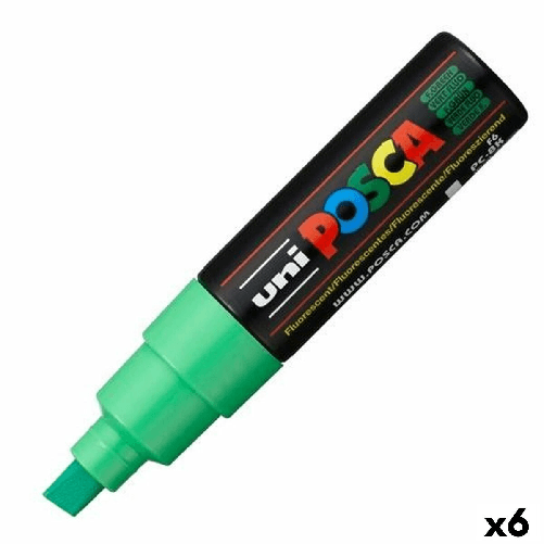 POSCA Pennarello POSCA PC-8K Verde (6 Unità)