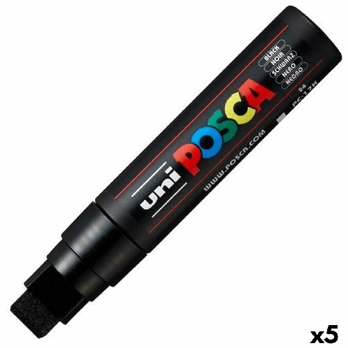 POSCA Pennarelli POSCA PC-17K Nero (5 Unità)