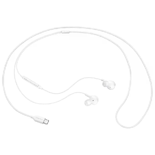 Samsung EO-IC100BWEGIT Auricolari a Filo Bianchi USB-C con Suono AKG