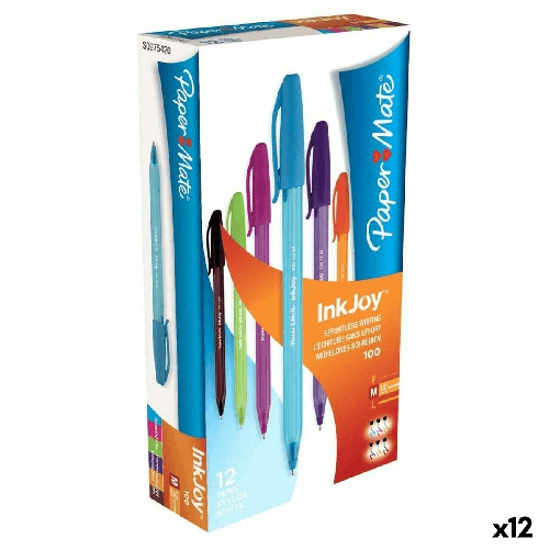 Paper Mate Penna Paper Mate Inkjoy 12 Pezzi Multicolore 1 mm (12 Unità)