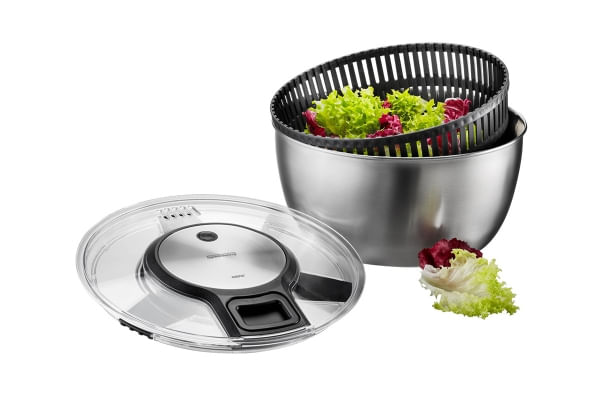 GEFU Speedwing centrifuga da insalata Acciaio inossidabile Pulsante