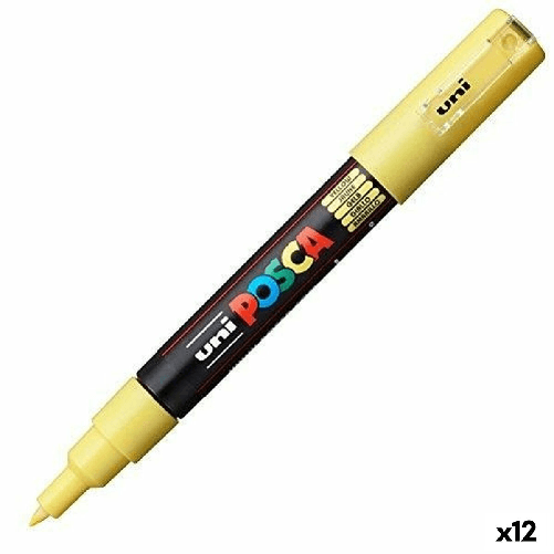 POSCA Pennarello POSCA PC-1M Giallo (6 Unità) (12 Unità)