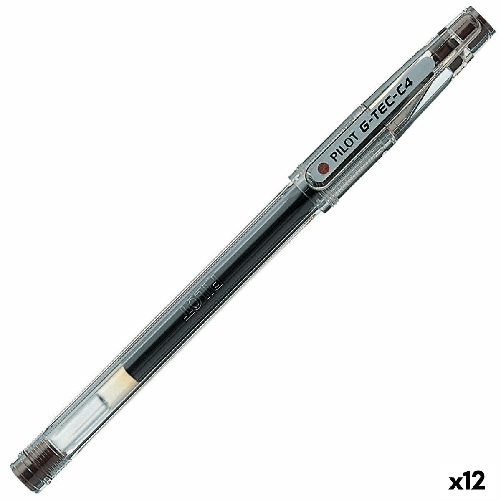 Pilot Penna gel Pilot G-TEC C4 Marrone 0,2 mm (12 Unità)