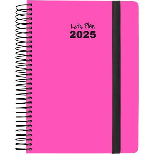 Grafoplas Agenda Grafoplas NEON Fucsia A5 14,8 x 21 cm 2025