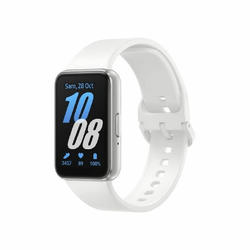 Samsung Orologi Sportivi Samsung Galaxy Fit3 Bianco Argentato 1,6"