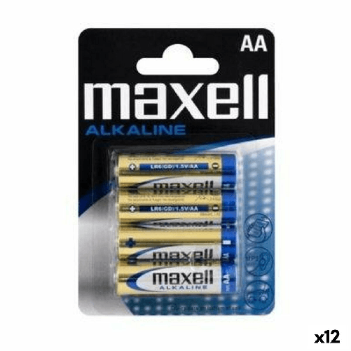 Maxell Alkaline Ace LR6 Batteria monouso Alcalino Maxell Batterie Alcaline Maxell LR06 (12 Unità)