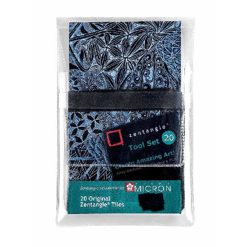 Talens Sakura Carta da disegno Talens Sakura Zentangle Nero 20 Pezzi (20 Unità)