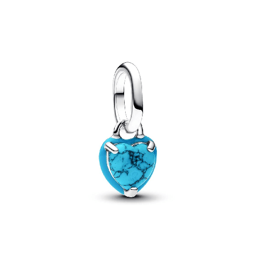 Perlina Pandora 793827C01 Azzurro Argentato