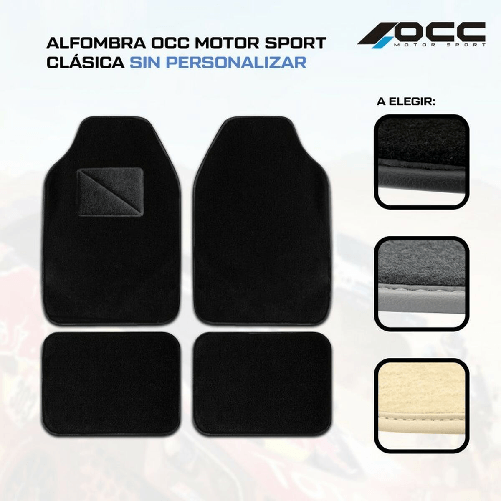 Set di Tappetini per Auto OCC Motorsport OCCPG0032 5 Pezzi