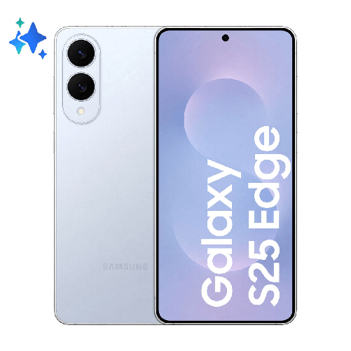 Samsung Smartphone Samsung GALAXY S25 EDGE 6,7" Qualcomm Snapdragon 8 Elite 12 GB RAM 512 GB Azzurro