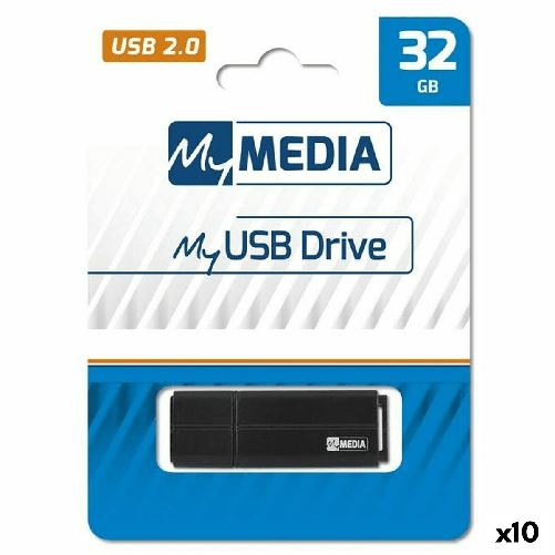 MyMedia Memoria USB MyMedia Nero 32 GB