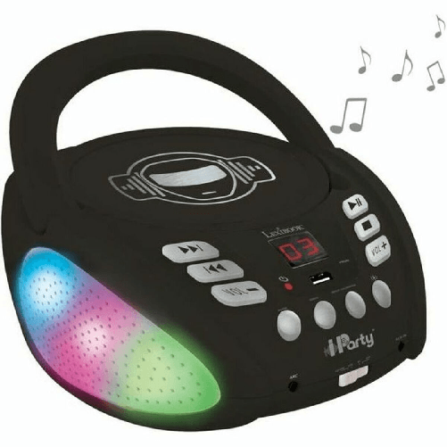 Lexibook Riproduttore CD/MP3 Lexibook iParty Bluetooth 5.0 Nero USB