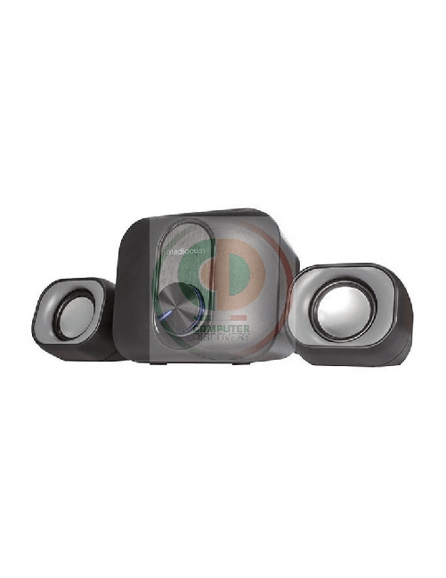 Mediacom mediasound sx10 casse amplificate 2.1 11w con regolatore volume e uscita cuffie