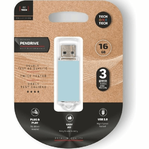 Tech One Tech Pendrive Tech One Tech TEC3010-16 16 GB USB 2.0