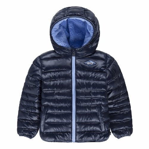 Levi's Giacca per bambini Levi's Lined Mdwt Puffer J Dress Blu scuro