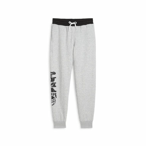 Pantaloncini Sportivi per Bambini Puma Basketball Blueprint Pants Fl. Infantil