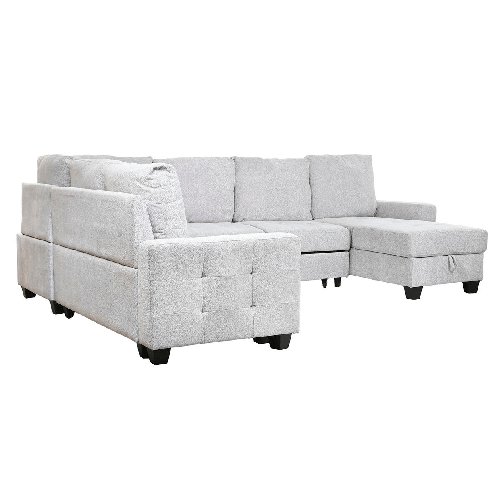 Divano Letto Home ESPRIT Moderno 307 x 242 x 86 cm