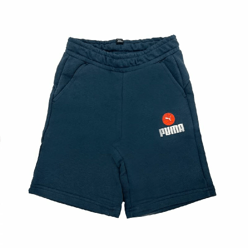 Puma Shorts per bambini Puma Blank Blu scuro