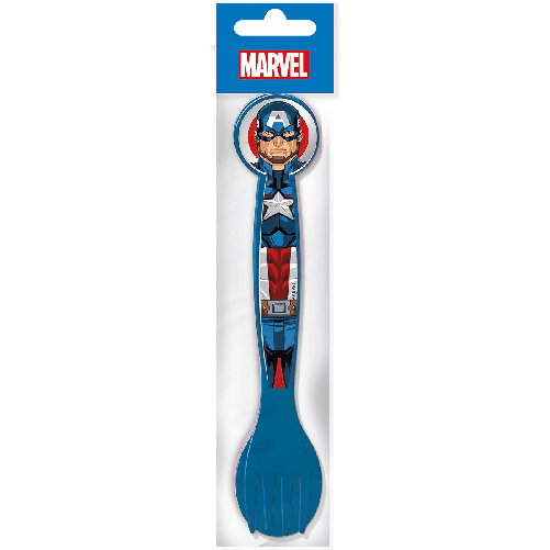 Servizio di Posate The Avengers CZ11397 Multicolore Plastica 2 Pezzi