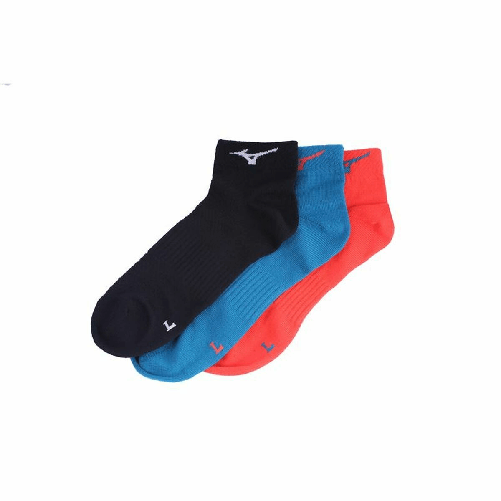Mizuno Calzini Mizuno 3 paia Azzurro Nero Rosso 11