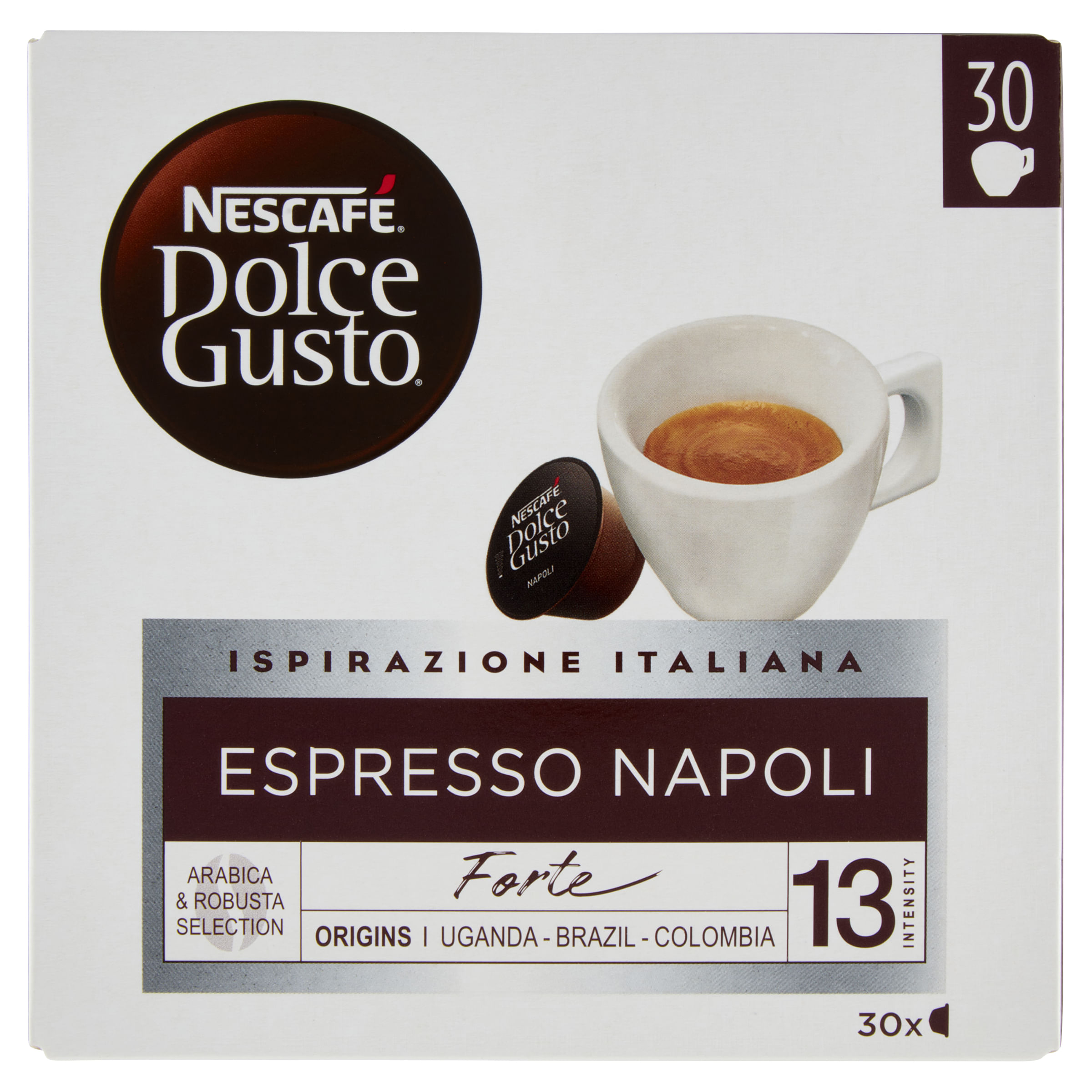 Nestle Nescafe Dolce Gusto Espresso Napoli Capsule caffe' 30 pz Nescafé Dolce Gusto Caffè Espresso Napoli 30 Capsule