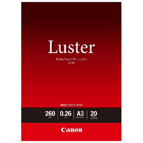 Canon Carta fotografica Luster PRO LU-101 A3 - 20 fogli