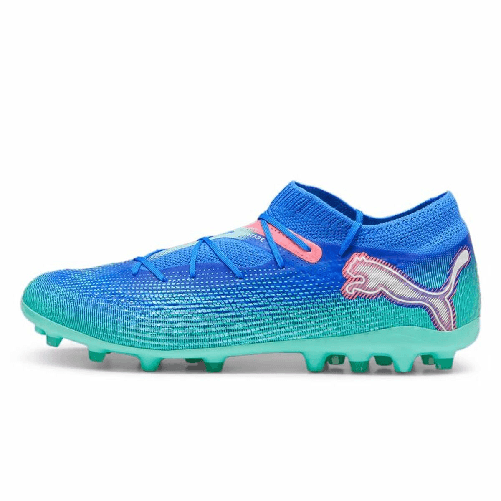 Scarpe da Calcio per Adulti Puma Future 7 Pro+ Mg Acquamarina