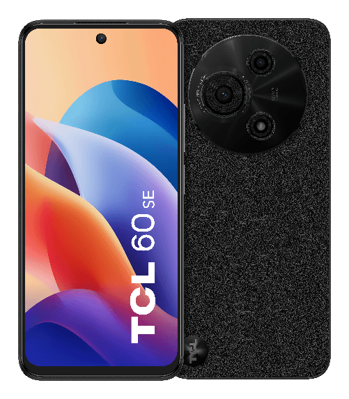 TCL 60 SE 17 cm (6.7") Doppia SIM Android 15 4G USB tipo-C 8 GB 512 GB 5200 mAh Nero Tcl 60 se black 6.67 8gb/512gb - TCT517H-2ALCA112