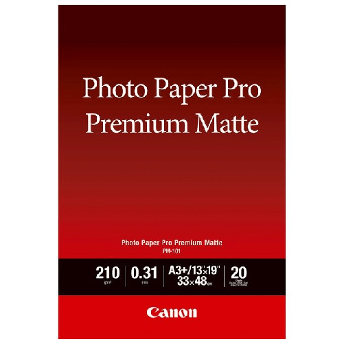 Canon Carta fotografica Premium Matte PM-101 A3 Plus - 20 fogli