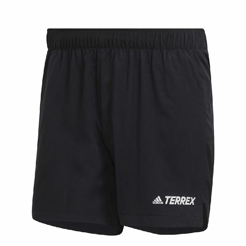 Adidas Pantaloni Corti Sportivi da Uomo Adidas Trailrt Hombre Nero
